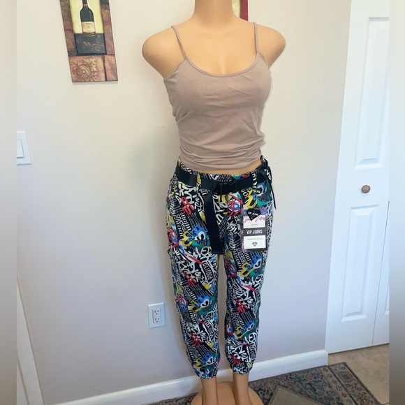 NWT VIP JEAN FASHION COLLECTION URBAN GRAFFITI STYLE SIZE 9/29 - Picture 5 of 9